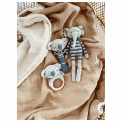 Patti Oslo Jouets D'Éveil|Hochets Et Anneaux De Dentition|Doudou Ellie l'éléphant