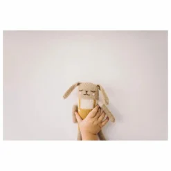 Main Sauvage Doudou Lapin | Jaune Clearance