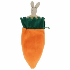 Meri Meri Doudou Lapin et son pochon Orange Clearance