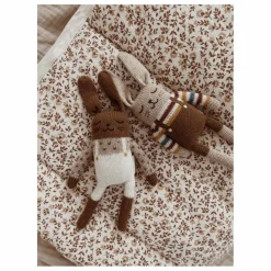 Main Sauvage Doudou Lapin salopette |