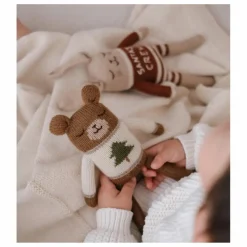 Main Sauvage Doudous, Peluches|Doudous Et Peluches|Doudou Lapin Santa's Crew |
