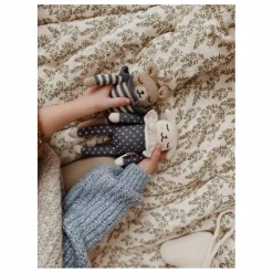 Main Sauvage Doudous, Peluches|Doudous Et Peluches|Doudou Ourson barboteuse rayée |