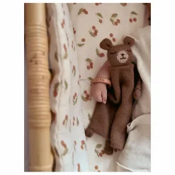 Main Sauvage Doudou ourson en alpaga |