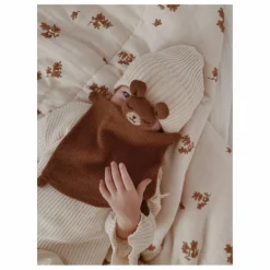 Main Sauvage Doudou ourson en alpaga |