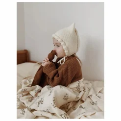 Main Sauvage Doudou ourson en alpaga |