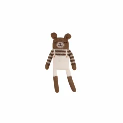 Best Main Sauvage Doudou Ourson salopette | Ecru