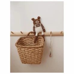 Best Main Sauvage Doudou Ourson salopette | Ecru