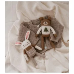 Main Sauvage Doudou Ourson Sapin |