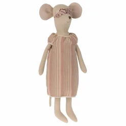 Maileg Doudou souris en robe de nuit