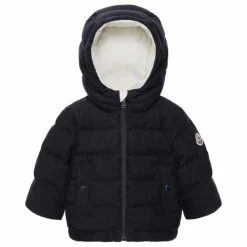 Moncler Doudoune Cainan Velours Côtelé | Bleu marine Sale