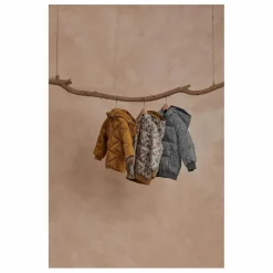 Clearance Rylee + Cru Doudoune Courte Fleurie | Gris