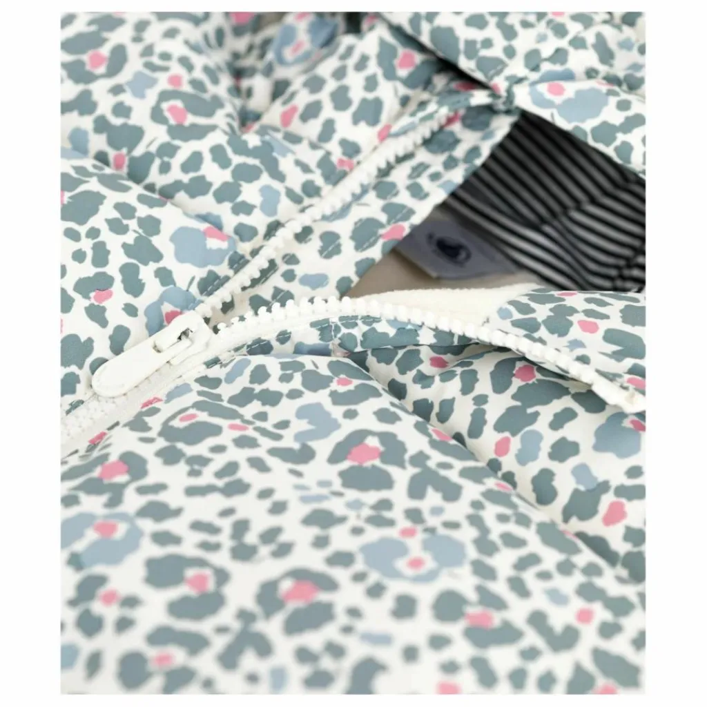 Online Petit Bateau Doudoune Fleurie | Ecru