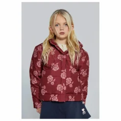 Online Mipounet Doudoune Gaia Fleurie | Rouge