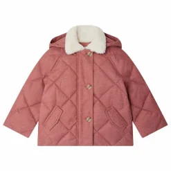 Clearance Bonpoint Doudoune Janice Flanelle | Rose