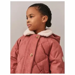 Clearance Bonpoint Doudoune Janice Flanelle | Rose