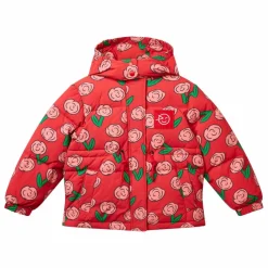 Sale Wynken Doudoune Kukka Down Fleurie | Rouge