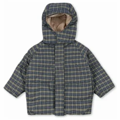 Konges Sløjd Doudoune Nuka Carreaux Fibres Recyclées | Bleu Best