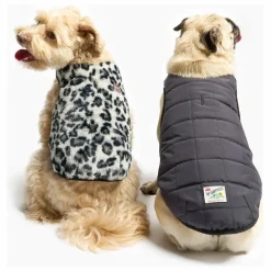 The Furry Folks Accessoires Animaux|Doudoune réversible |