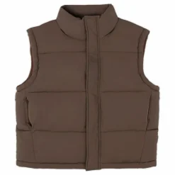 American Vintage Doudoune Sans Manches Ifabay-B | Marron New