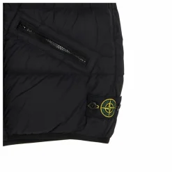 New Stone Island Doudoune Sans Manches Logo | Noir