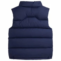 Discount Ralph Lauren Doudoune Sans Manches Logo Fibres Recyclées | Bleu marine