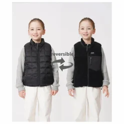 Best Taion Doudoune Sans Manches Réversible Down x Boa Mountain | Noir