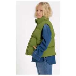 Hot Hundred Pieces Doudoune Sans Manches Temper Fibres Recyclées | Vert