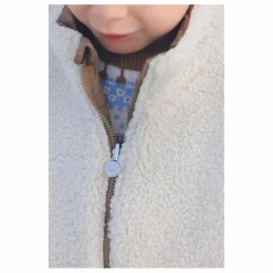 Online Tartine et Chocolat Doudoune Sherpa Réversible | Taupe