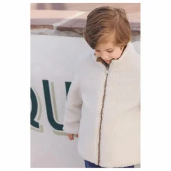 Online Tartine et Chocolat Doudoune Sherpa Réversible | Taupe