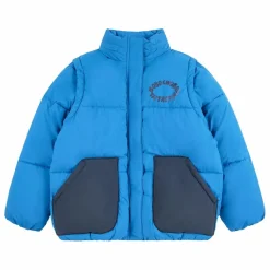 Bobo Choses Doudoune Tic Tac Toe Fibres Recyclées | Bleu Best