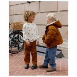 Rylee + Cru Doudoune Velours Côtelé | Ocre New