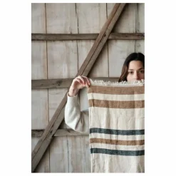 Libeco Drap de plage Dakota Stripe | Ecru Best