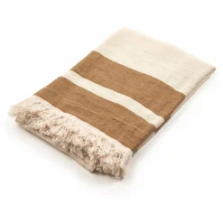 Libeco Drap de plage Dakota Stripe | Ecru Best