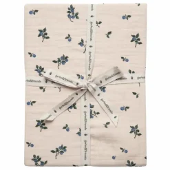 garbo&friends Drap-housse Blueberry en mousseline de coton |
