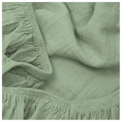 Haomy Linge De Lit|Drap-housse Dili en voile de coton |