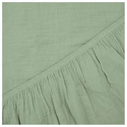 Haomy Linge De Lit|Drap-housse Dili en voile de coton |