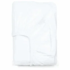 Haomy Drap-housse Dili en voile de coton | Blanc New