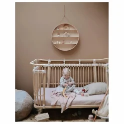 Mushie Linge De Lit Bébé|Linge De Lit Bébé|Drap-housse en coton |