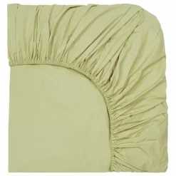 Suite 702 Drap-housse en percale organique | Vert pistache New