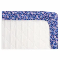 Discount Louise Misha Drap-housse Nicole en coton bio | Bleu foncé