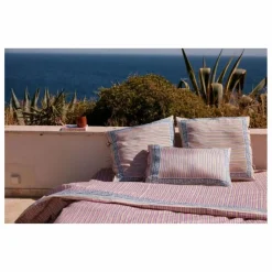 Louise Misha Drap-housse Nicole en coton bio | Rose fuschia