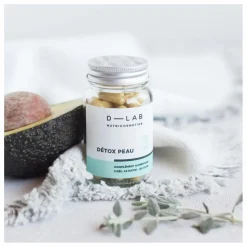 D-LAB NUTRICOSMETICS Détox Peau Complément alimentaire - 1 mois Non teinté Sale