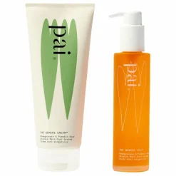 Femme Pai Skincare Soins Grossesse/Maternité|Soins Du Corps|Duo anti-Vergetures the Gemini, Grenade et Graines de Citrouille