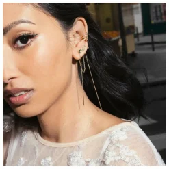 Femme April Please Boucles D'Oreilles|Earcuff Ernest |