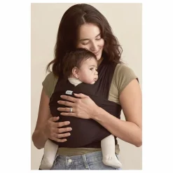 New Solly Baby Echarpe de portage en modal | Noir