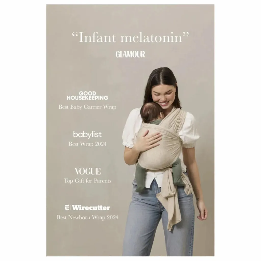 New Solly Baby Echarpe de portage en modal | Noir