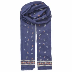 Becksöndergaard Echarpe Floaisley Corga Coton Bio | Bleu New