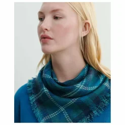 Bompard Echarpe Mini Carré Tartan Cachemire | Vert Cèdre