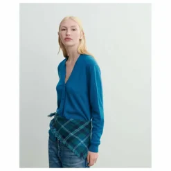 Bompard Echarpe Mini Carré Tartan Cachemire | Vert Cèdre