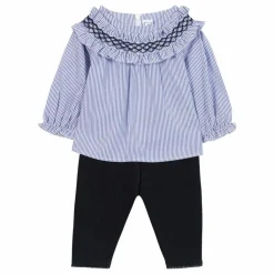 Enfant Tartine et Chocolat Ensemble Blouse et Legging |